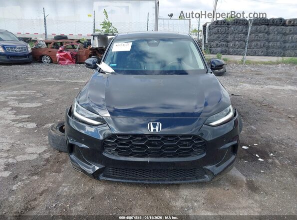 3CZRZ2H78RM704977 2024 HONDA HR-V Black Widok zestawu wskaźników