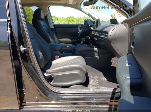 3CZRZ2H7XSM736478 2025 HONDA HR-V Black წინა სალონის ხედი