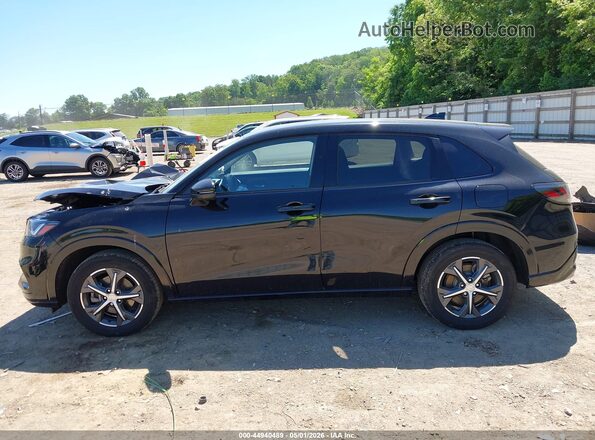 3CZRZ2H7XSM736478 2025 HONDA HR-V Black სალონის 360-გრადუსიანი ხედი