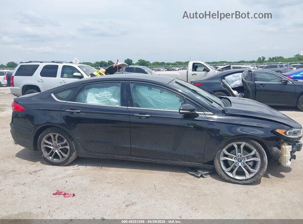 3FA6P0CD0LR138040 2020 FORD FUSION Black ხელსაწყოთა პანელის ხედი
