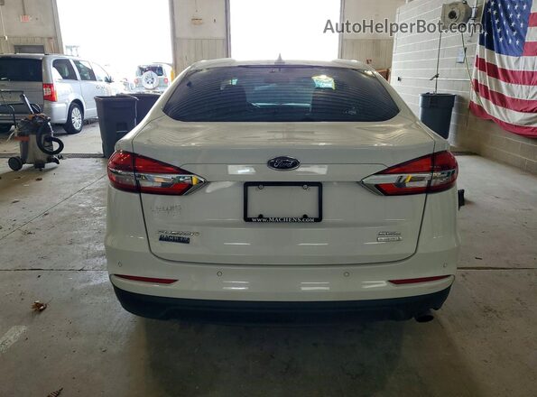 3FA6P0CD0LR154271 2020 FORD FUSION White Հետևի տեսք