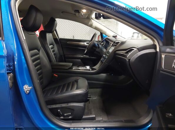 3FA6P0CD0LR232533 2020 FORD FUSION Blue Vista interior delantera