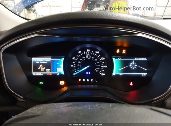3FA6P0CD0LR232533 2020 FORD FUSION Blue Vista de los asientos traseros