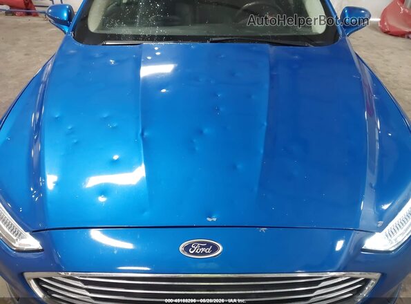 3FA6P0CD0LR232533 2020 FORD FUSION Blue Vista frontal
