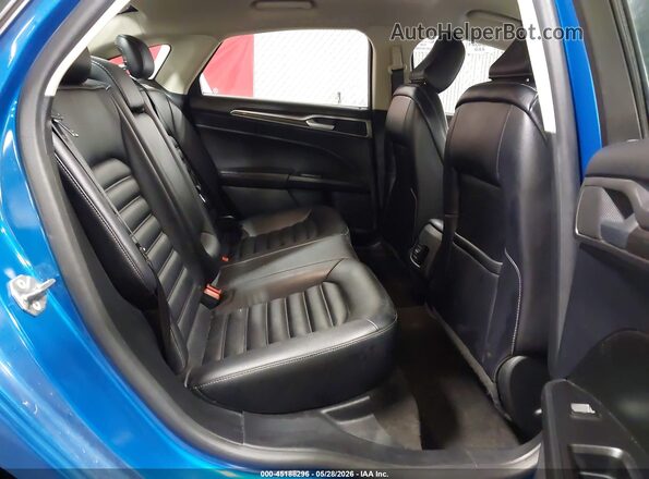 3FA6P0CD0LR232533 2020 FORD FUSION Blue Vista de la etiqueta del VIN