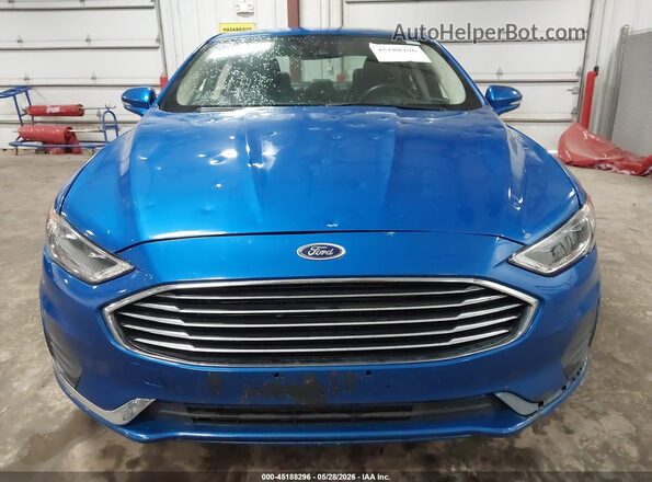 3FA6P0CD0LR232533 2020 FORD FUSION Blue Vista del cuadro de instrumentos