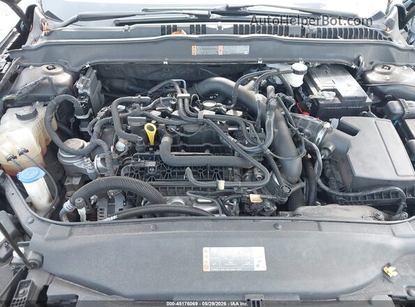 3FA6P0CD1LR137186 2020 FORD FUSION Черный Вид сзади