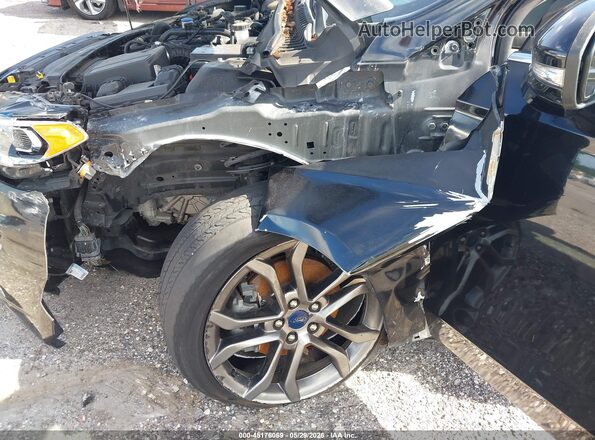 3FA6P0CD1LR137186 2020 FORD FUSION Черный Вид спереди