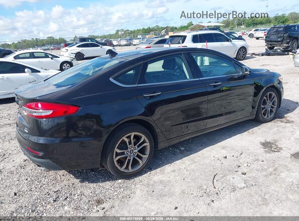 3FA6P0CD1LR137186 2020 FORD FUSION Черный Задняя правая четверть
