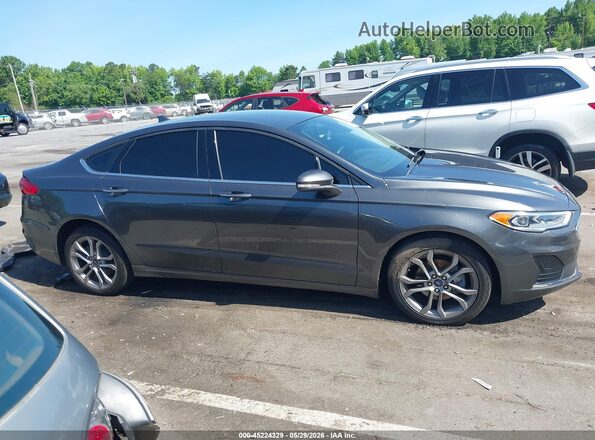 3FA6P0CD1LR207138 2020 FORD FUSION Gray Rear interior view