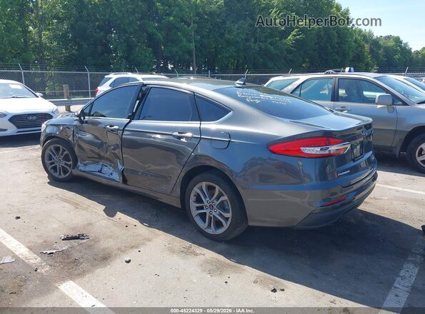 3FA6P0CD1LR207138 2020 FORD FUSION Gray Rear left
