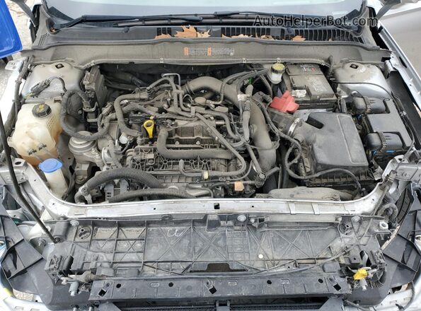 3FA6P0CD3LR153129 2020 FORD FUSION Silver Rear interior view