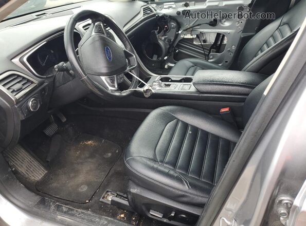 3FA6P0CD3LR153129 2020 FORD FUSION Silver Front interior view