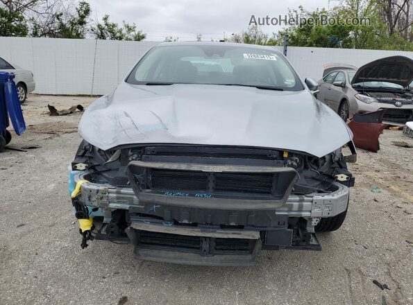 3FA6P0CD3LR153129 2020 FORD FUSION Silver Front view