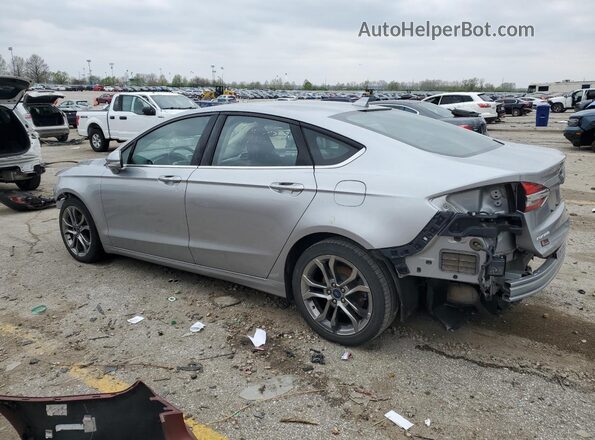 3FA6P0CD3LR153129 2020 FORD FUSION Silver Rear left