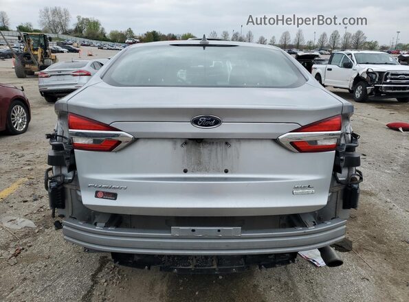 3FA6P0CD3LR153129 2020 FORD FUSION Silver Rear view
