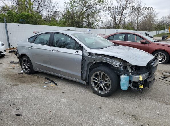 3FA6P0CD3LR153129 2020 FORD FUSION Silver Front right