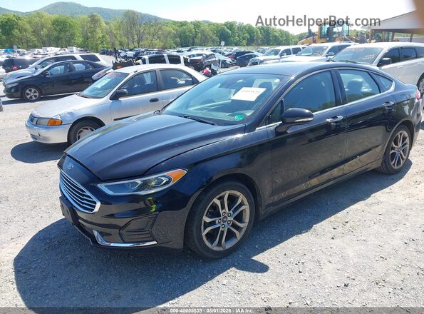 3FA6P0CD6LR193141 2020 FORD FUSION Black Front left