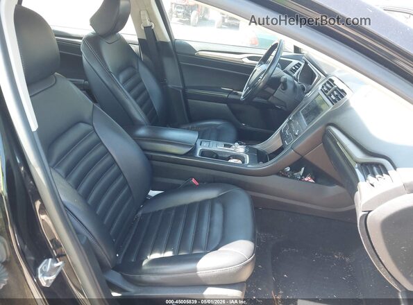 3FA6P0CD6LR193141 2020 FORD FUSION Black Front interior view