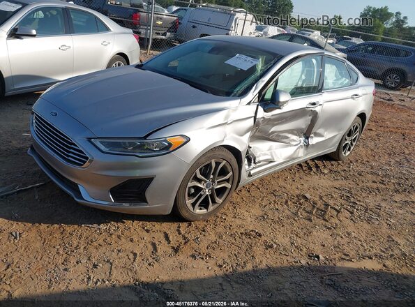 3FA6P0CD6LR195889 2020 FORD FUSION Silver Przód lewy