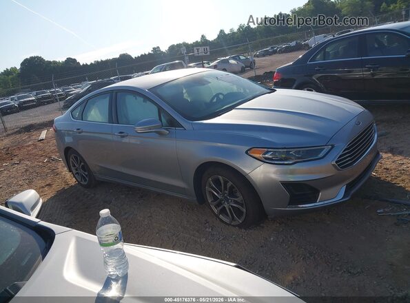 3FA6P0CD6LR195889 2020 FORD FUSION Silver Widok wnętrza z tyłu