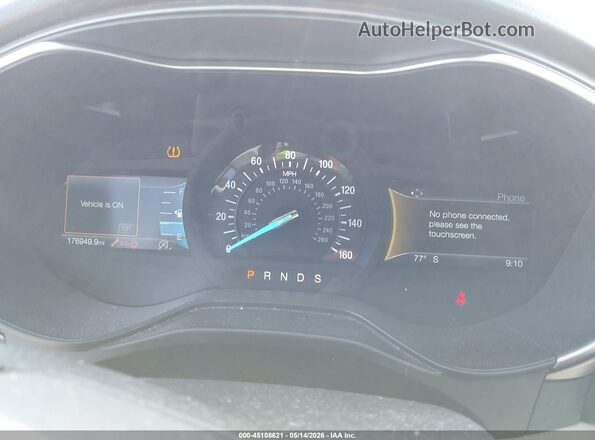 3FA6P0CD7KR150975 2019 FORD FUSION Silver 
