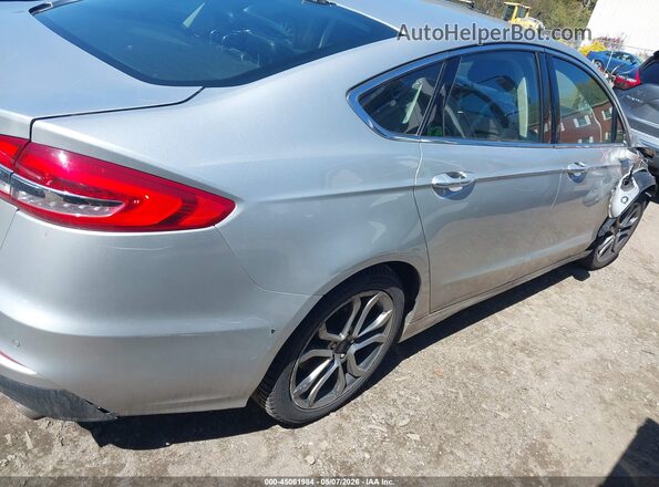 3FA6P0CD8KR236554 2019 FORD FUSION Silver უკანა მარჯვენა