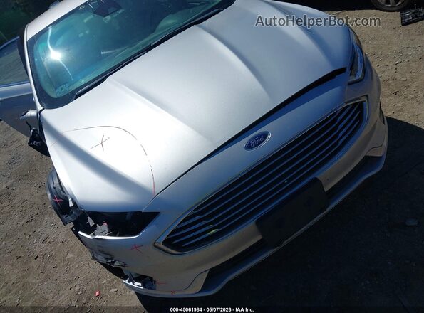 3FA6P0CD8KR236554 2019 FORD FUSION Silver უკანა ხედი