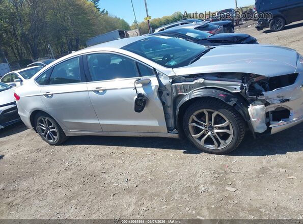 3FA6P0CD8KR236554 2019 FORD FUSION Silver უკანა სალონის ხედი