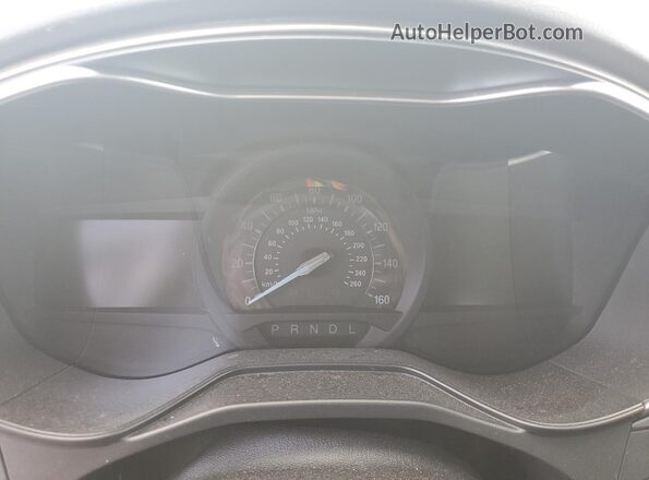3FA6P0CD8LR158441 2020 FORD FUSION Black Widok zestawu wskaźników