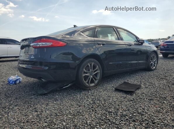 3FA6P0CD8LR158441 2020 FORD FUSION Black Tył prawy