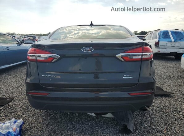 3FA6P0CD8LR158441 2020 FORD FUSION Black Widok z tyłu