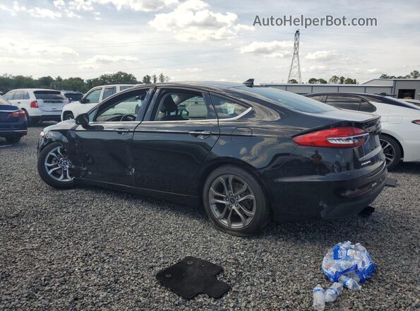 3FA6P0CD8LR158441 2020 FORD FUSION Black Tył lewy