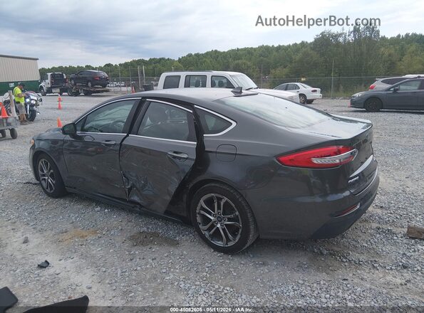3FA6P0CDXKR236555 2019 FORD FUSION Black Rear left