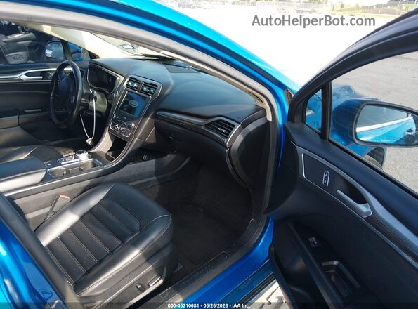 3FA6P0CDXLR130978 2020 FORD FUSION Blue Vista interior delantera