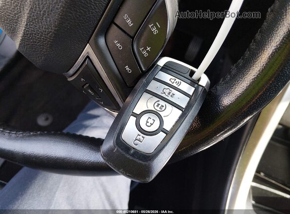 3FA6P0CDXLR130978 2020 FORD FUSION Blue Vista del salpicadero