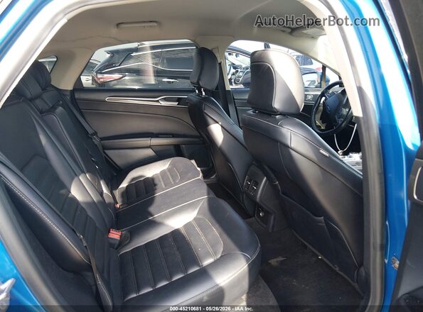 3FA6P0CDXLR130978 2020 FORD FUSION Blue Vista de la etiqueta del VIN
