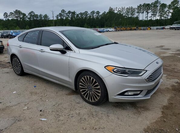 3FA6P0D91JR134263 2018 FORD FUSION Silver 