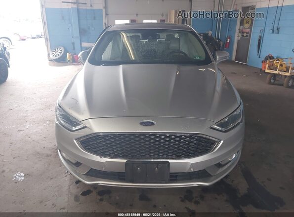 3FA6P0D92HR239825 2017 FORD FUSION Серебряный Вид щитка приборов
