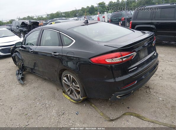3FA6P0D92LR131133 2020 FORD FUSION Black Հետևի ձախ