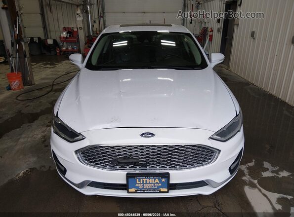 3FA6P0D92LR133531 2020 FORD FUSION White Вид щитка приладів