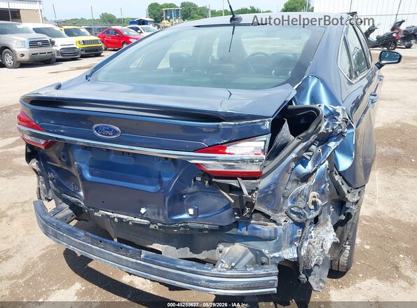 3FA6P0D93JR207133 2018 FORD FUSION Blue 