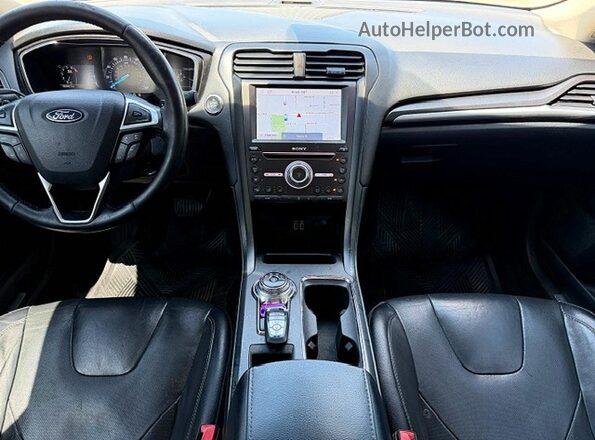 3FA6P0D93LR115278 2020 FORD FUSION Gray Առջևի վահանակի տեսք