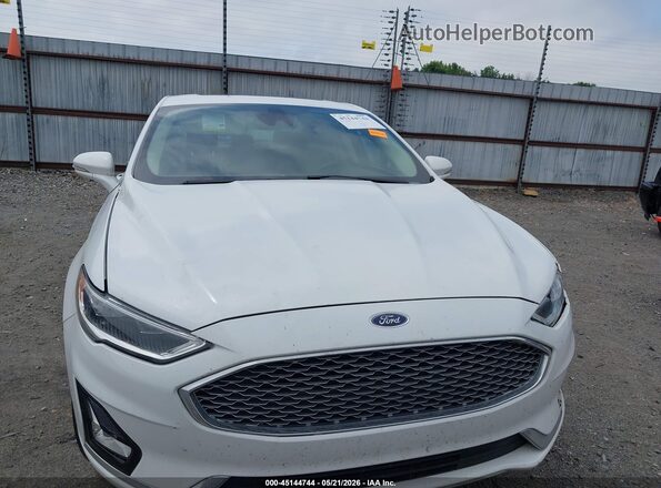 3FA6P0D93LR115779 2020 FORD FUSION White Vista del cuadro de instrumentos