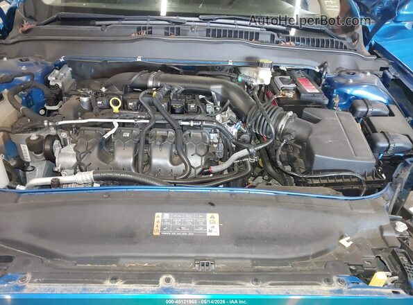 3FA6P0D93LR174752 2020 FORD FUSION Blue Vista trasera