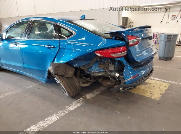 3FA6P0D93LR174752 2020 FORD FUSION Blue Vista frontal