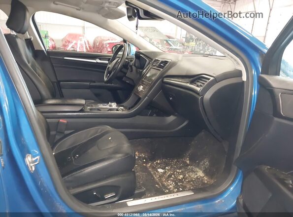3FA6P0D93LR174752 2020 FORD FUSION Blue Vista interior delantera