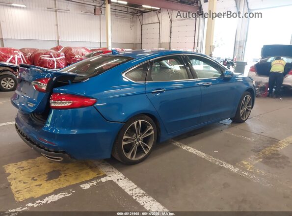 3FA6P0D93LR174752 2020 FORD FUSION Blue Trasero derecho