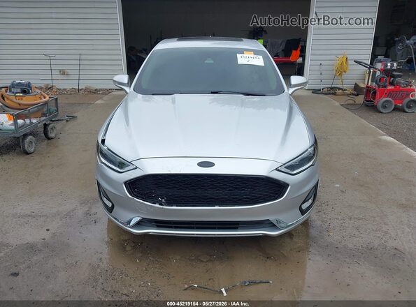3FA6P0D94KR186617 2019 FORD FUSION Silver 