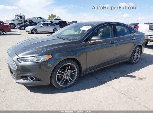 3FA6P0D95GR103137 2016 FORD FUSION Gray 